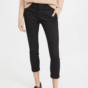 Nili Lotan ~ Black Tel Aviv Slim Cropped Trousers in size 0
